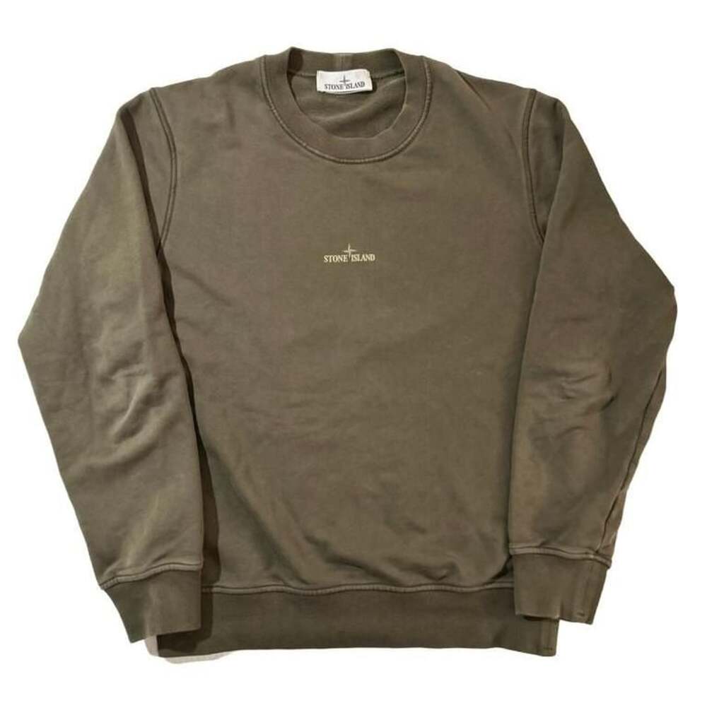 Authentic Stone Island Institutional Crewneck Sweatshirt Men’s M
